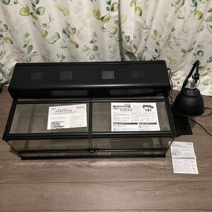 ジェックス エキゾテラ 爬虫類飼育用水槽&コンパクトトップ&ライトドームセット