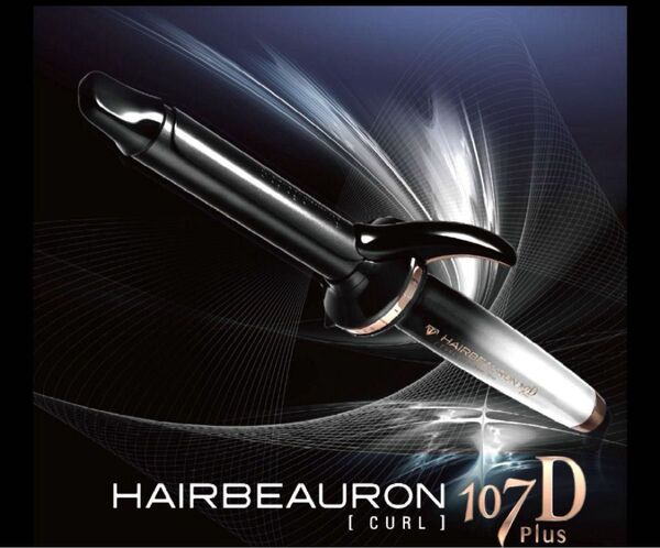 ヘアビューロン 107D Plus カールアイロン 34ミリ