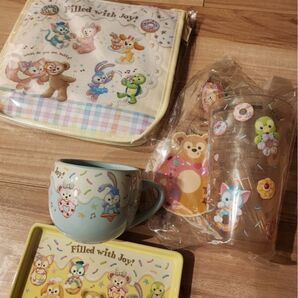 ディズニーシー ダッフィー&フレンズ フィルドウィズジョイ スーベニア4点