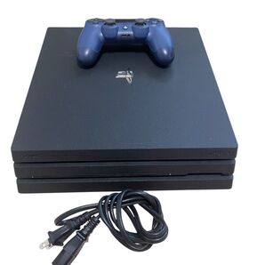 【ジャンク】PS4 Pro 本体 CUH7000B 電源OK/ディスク不可