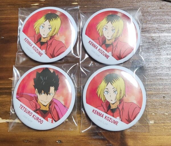 【ハイキュー!!】横断幕 缶バッジ