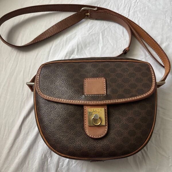 セリーヌ CELINE ショルダーバッグ マカダム柄