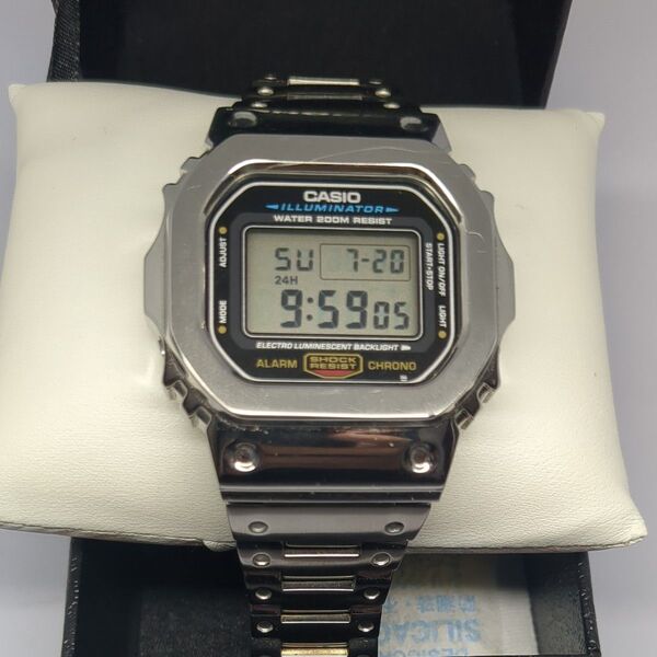 カシオ G-SHOCK DW-5600E フルメタルカスタム