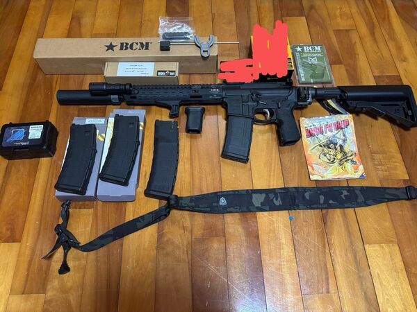 BJTAC製 BCM mws BCM MK2仕様 mws 実物 bjtac マルイ gbb ガスブロ