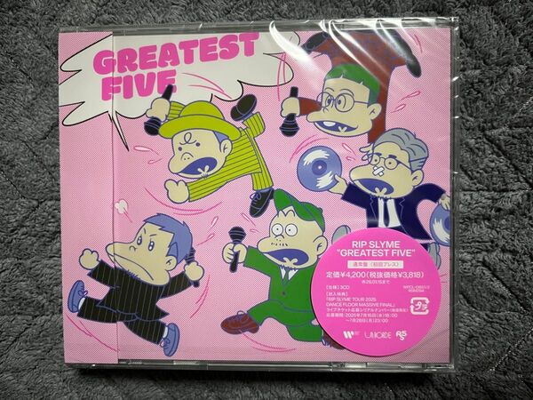 RIP SLYME GREATEST FIVE リップスライム ベスト