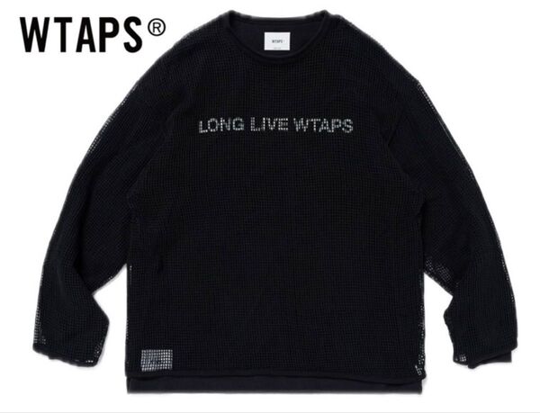 定価27,500円 WTAPS ダブルタップス 24SS GHILL LS COTTON. LLW コットンジャージーTシャツ