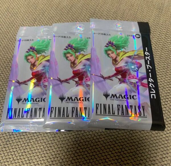 MTG FF コレクター ブースター 日本語版 3パック ファイナルファンタジー マジック:ザ・ギャザリング