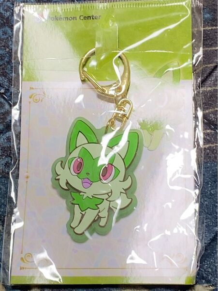 ポケモン ニャオハ ラバーキーホルダー Pokemon ポケットモンスター キーホルダー