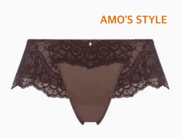 トリンプ AMO'S STYLE オーロラドリームフレアショーツ L ブラウン 定価2,860円