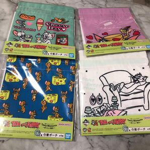 トムとジェリー 一番くじ おいしい毎日 巾着ポーチ G賞