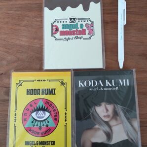 倖田來未 ノートパッド3つ