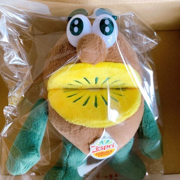 Zespri ぬいぐるみ キーホルダー付き キウイブラザーズ ゴールド ゼスプリ