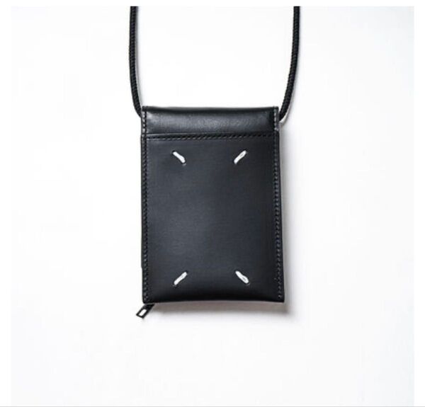 Maison Margiela メゾンマルジェラ ネック ウォレット 小銭入れ カード入れ コインケース レザーウォレット