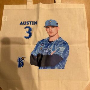 横浜DeNAベイスターズ ノベルティ トートバッグ オースティン 選手 交流戦