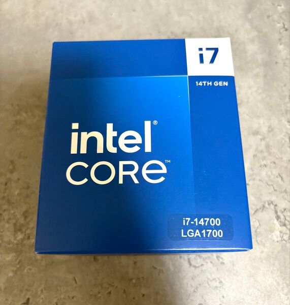 新品未開封 Intel Core i7 14700 BOX