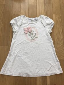  Jill Stuart короткий рукав футболка 130 см tops Kids Junior девочка трикотаж с коротким рукавом JILLSTUART