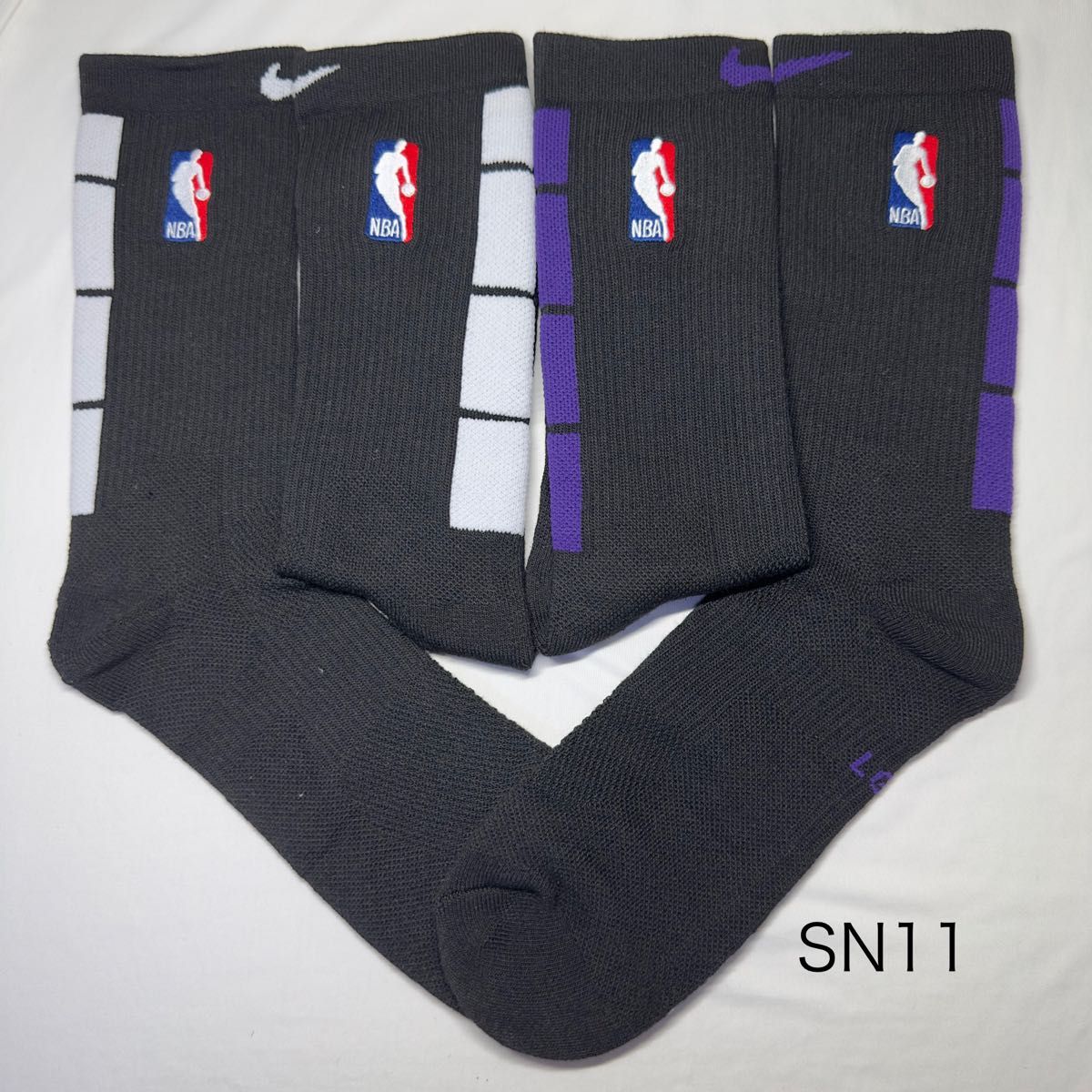 ★新品★ナイキNIKE NBA（26～28cm）バスケットボールソックス靴下2足