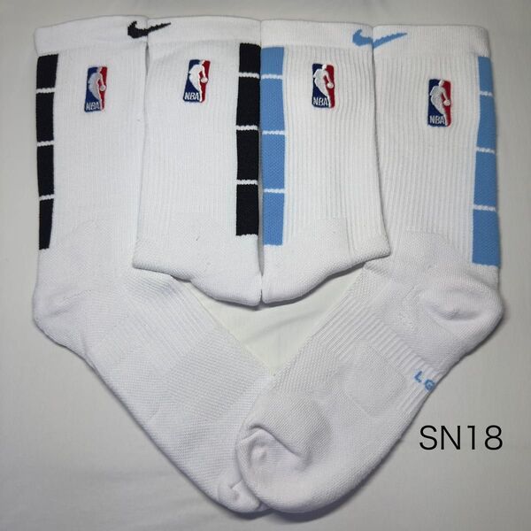 ★新品★ナイキNIKE NBA(26~28cm)バスケットボールソックス靴下2足