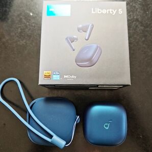 Anker Soundcore Liberty 5 ディープブルー シリコンケースおまけ