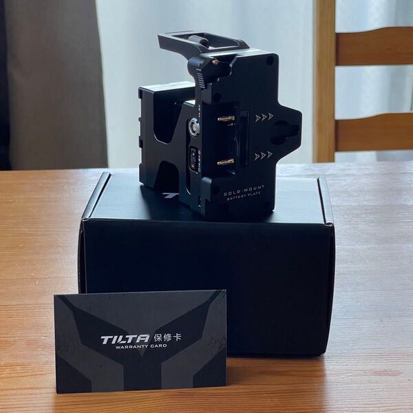 【新品】TILTA PYXIS6K/12K用 ゴールドマウントバッテリープレート
