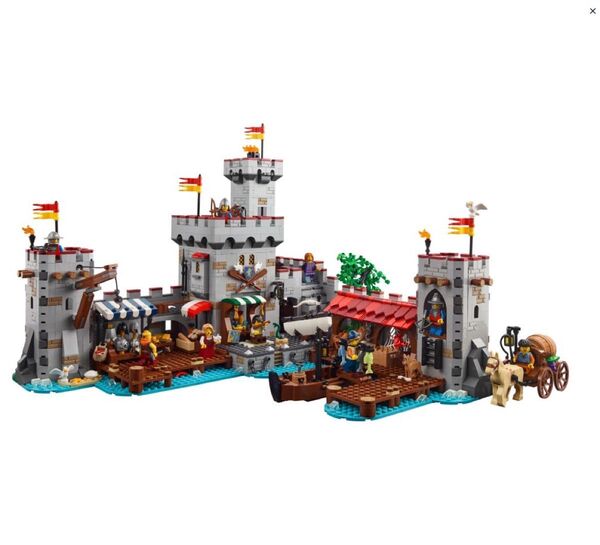 LEGO レゴ 910047 水城の市場 ブリックリンク bricklink シリーズ4 中世 お城