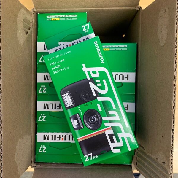 新品未開封・富士フイルム インスタントカメラ 写ルンです 27枚撮り LF JDV1 SP FL 27SH 1 使い捨てカメラ