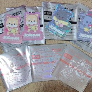 □7枚 第1弾第2弾 まめちぃ ピーハイ シール ジェオチャム キャンペーン ホログラムステッカー マツキヨ ココカラ□