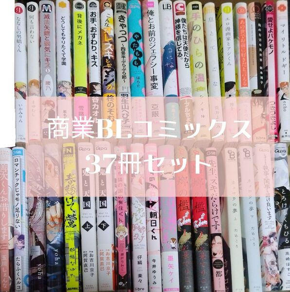 商業BLコミックス37冊まとめ売り ためこう 彩景でりこ はらだ yoha 腰乃 博士 漫画セット