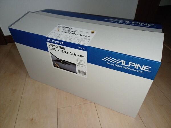 美品!50プリウス専用 アルパイン セパレート3ウェイスピーカー X2ー25TWーPR