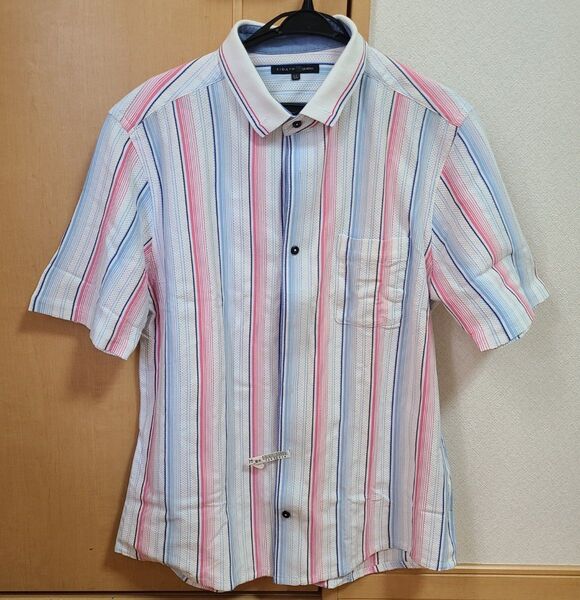 FIDATO uomo 半袖シャツ LL ストライプ
