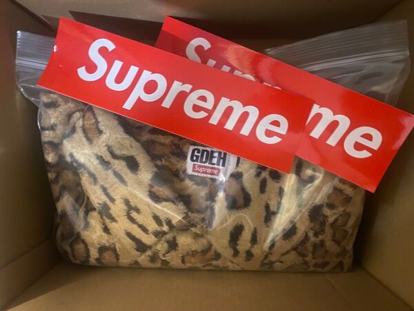Supreme x GOODENOUGH Crushed Rayon S/S Shirt Leopard シュプリーム