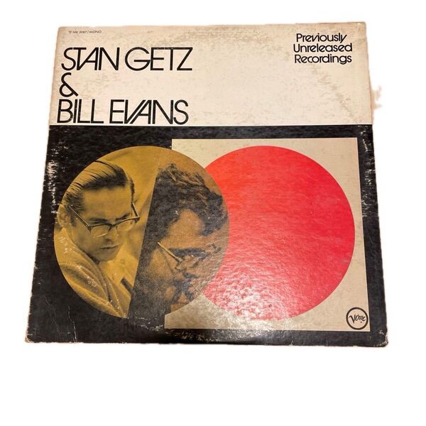 STAN GETZ & BILL EVANS / Previously Unreleased Recordings LPレコー