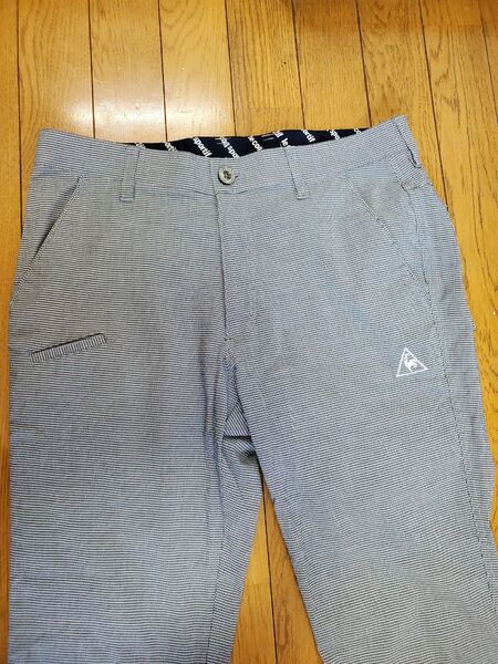 le coq sportif ゴルフパンツ スリムフィット グレー