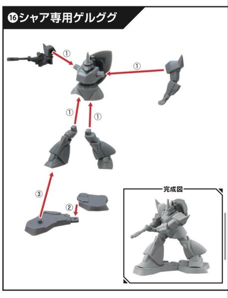 チョコサプ ガンダム ゲルググ