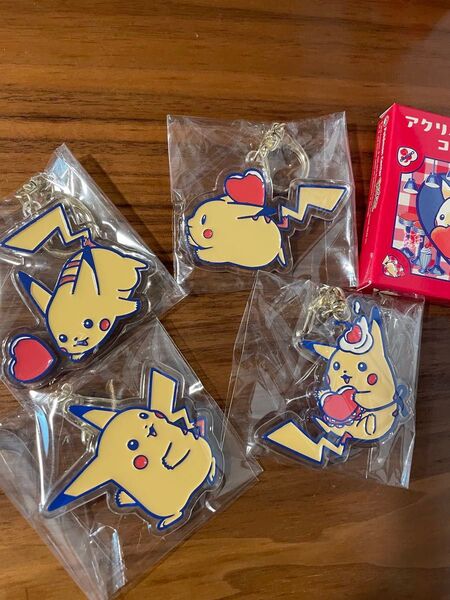 ピカチュウダイナー アクリルキーホルダー③④⑤⑧