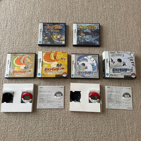【DS】ポケットモンスター ハートゴールド+【DS】ポケットモンスター ソウルシルバー+おまけ