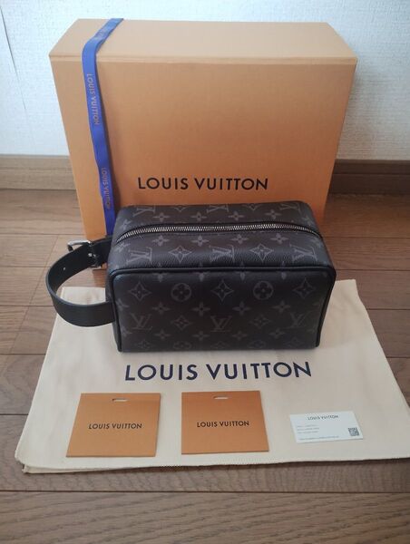 ★新品未使用/IC搭載 ルイヴィトン LOUIS VUITTON モノグラム エクリプス ロッカー ドップキット ハンドバッグ