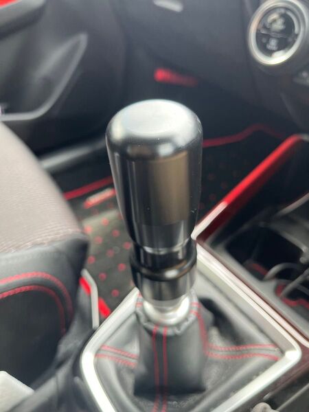 MTシフトノブ スイフトスポーツ ZC33S MT専用 ブラック シフトパターンシール付き【送料込】