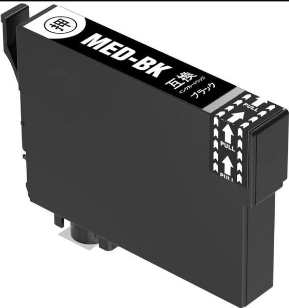 MED-BK エプソン 純正互換 インクカートリッジ 黒 ブラック メダマヤキ EPSON EW-056A EW-456A