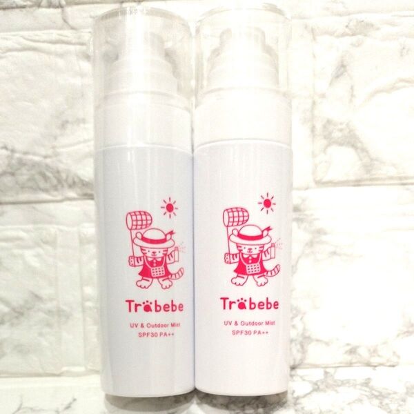 即購入可 トラべべ UV&アウトドアミスト 子供用日焼け止め 虫除けスプレー