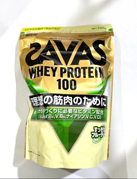 ザバス ホエイプロテイン100 すっきりフルーティー風味 700g すっきりフルーティ 賞味期限2027年3月