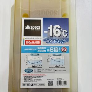 ロゴス 氷点下パックGT-16℃ ハード 900g Lサイズ 保冷剤 LOGOS