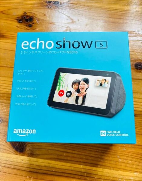 echo show 5 第1世代 イヤホンジャック付タイプ チャコール スマートディスプレイwith Alexa エコーショー5