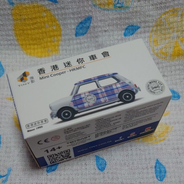 ミニカー Tiny City ミニクーパー Mk1 Hong Kong Mini Fan Club タータンチ