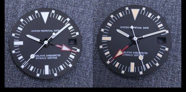 ★限定セット★NH34 GMT針 文字盤 セット 1655タイプ SEIKO MOD パーツ カスタム S ver.