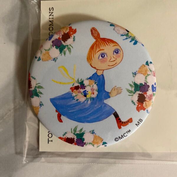 トーベとムーミン展 缶バッチ ミムラねえさん