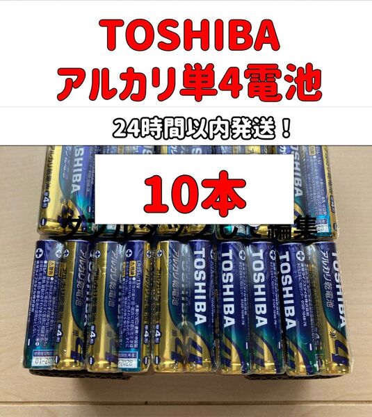 単4【10本】長持ち アルカリ乾電池 単4電池 単4 単4形 単四 ⑤