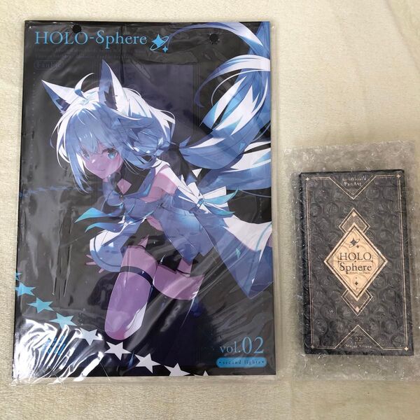 HOLO-SPHERE No.2 フルカラーイラスト集 箔押しタロットカード C105 石原竜也 ホロライブ