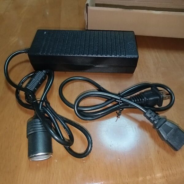 AC/DC 変換アダプター 12V 10A 120w 交換用 車載用品対応 ご家庭でカー用品が使える 家庭用アダプタ コンバーター