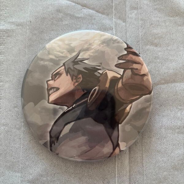僕のヒーローアカデミア ヒロアカ 原画展 缶バッジ 瀬呂範太